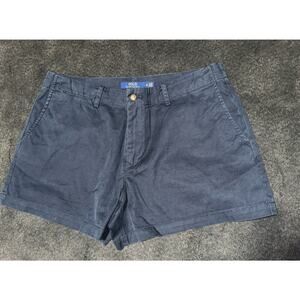 Ralph Lauren Polo Women's Size 10 Navy Blue Chino Shorts Golf EUC